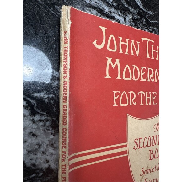 John Thompson's Modern Course for the Piano the Second Grade Book 1937 - Picture 5 of 14